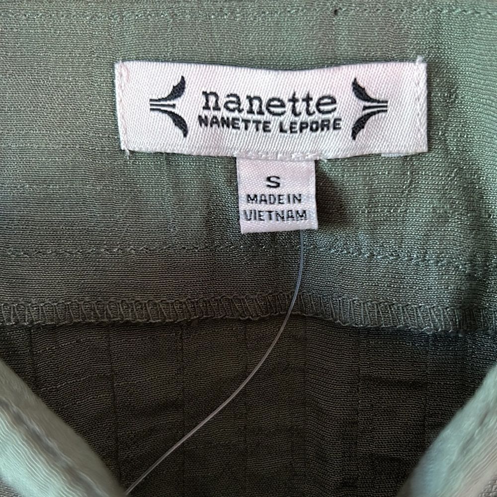 NEW Nanette Lepore Sage Green Tank Top - Picture 4 of 6